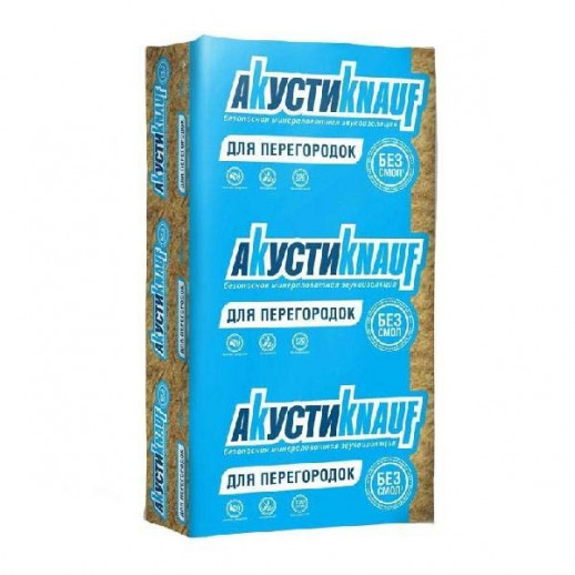 Утеплитель "Тепло КНАУФ АКУСТИКНАУФ"